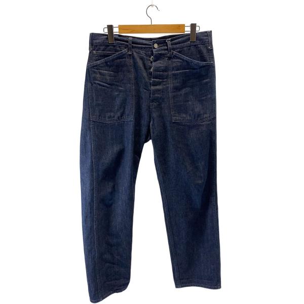 visvim◇23SS/CARPENTER PANTS MUD OVERDY/2/デニム/IDG/0123105005017