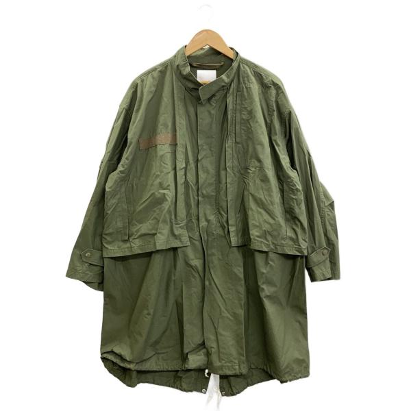 Varde77◇INNOCENCE LAYERED MODS COAT/1/コットン/KHK/vr21ss-sd-co01