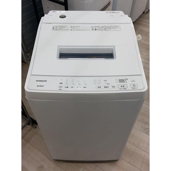 ★ジモティー割あり★ﾋﾀﾁ/7kg洗濯機/2023/クリーニング済みHG-6127 ☆ジモティ割あり☆ HITACHI 洗濯機 7kg 23年製 動作確認