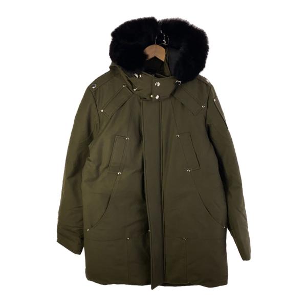 MOOSE KNUCKLES◇ダウンジャケット/L/コットン/KHK/QC-025043