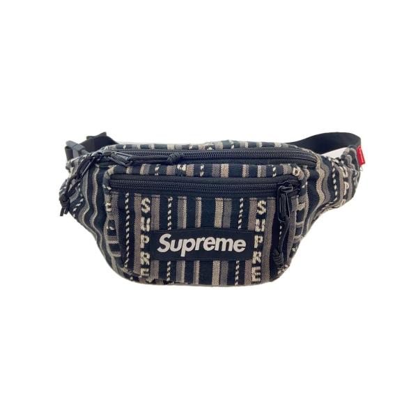 Supreme　ウエストバッグ Supreme◇ウエストバッグ/コットン/BLK : セカンドストリートYahoo!店