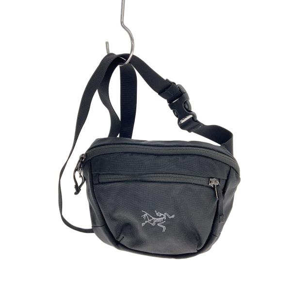 ARC'TERYX◇ショルダーバッグ/ナイロン/BLK/無地/17171-119944