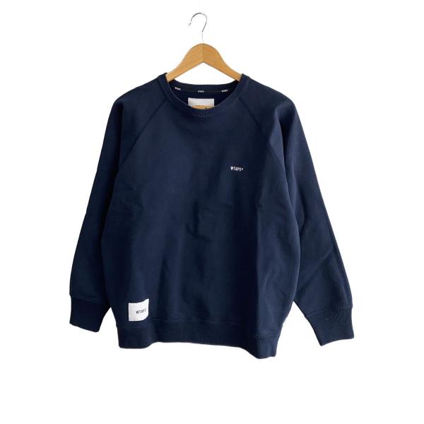 WTAPS◇スウェット/--/コットン/NVY/252ATDT-CSM05// : セカンド