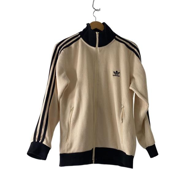 新品 HR3307 アディダス トラックジャケット ワッフル ベッケンバウアー adidas◇ワッフルベッケンバウアートラックジャケット/L/コットン/IVO