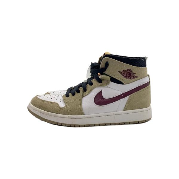 NIKE◆AIR JORDAN 1 ZOOM AIR CMFT/26cm/KHK/CT0978-203