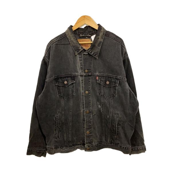 Levi's◇Gジャン/XXL/デニム/BLK/無地/70507-4159 : セカンド