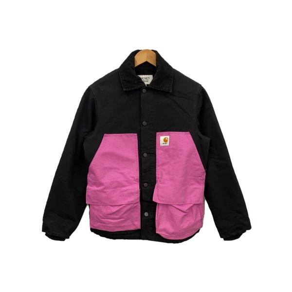Carhartt◇×Awake NY/Michigan Chore Coat/ジャケット/S/コットン/BLK