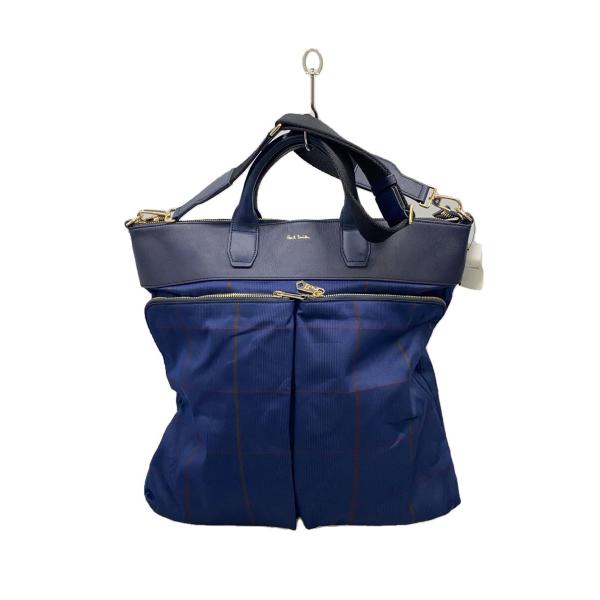 Paul Smith / ショルダーバッグ/--/NVY Paul Smith◇ヘルメットバッグ/ショルダーバッグ/ナイロン/NVY