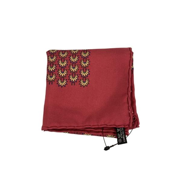 エルメス カレ45 プチカレ スカーフ シルク HERMES◇プチカレ45/スカーフ/シルク/BRD/総柄/レディース : セカンド