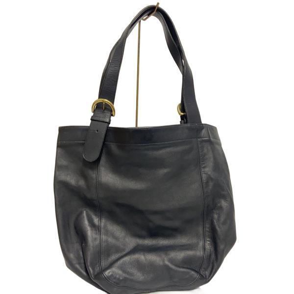 COACH / オールドコーチトートバッグ/レザー/BLK/4140/ブラック COACH