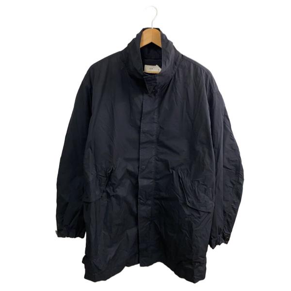 ATON◇AIR VENTILE SHORT MODS COAT/モッズコート/4/コットン/BLK