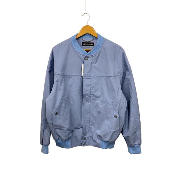 WACKO MARIA◇DERBY JACKET/ジャケット/L/コットン/BLU : セカンド