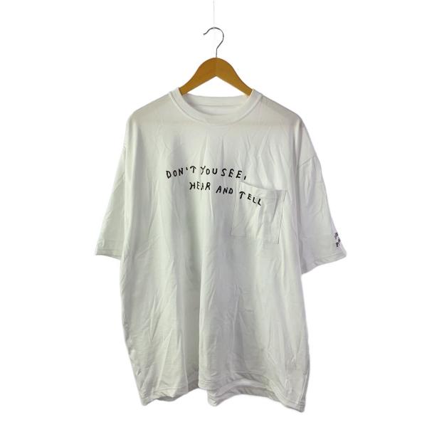the ennoy professional◇Tシャツ/XXL/コットン/WHT/SS24BRENCT05AM
