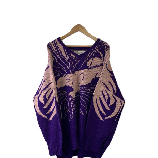 トップス DAIRIKU 23SS Pullover Knit DAIRIKU◇23SS Leopard Pullover Knit//L/ウール/PUP/23SS K-2