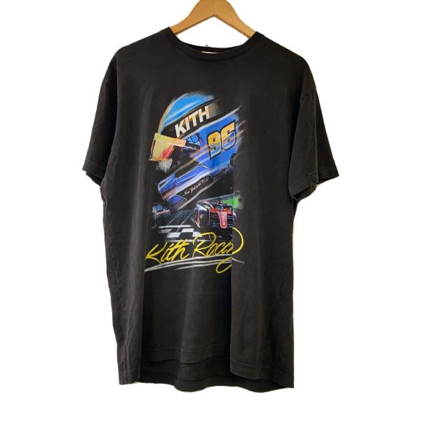 【新品】KITH Tシャツ KITH◇F1 Vintage Tee/Tシャツ/M/コットン/BLK : セカンド