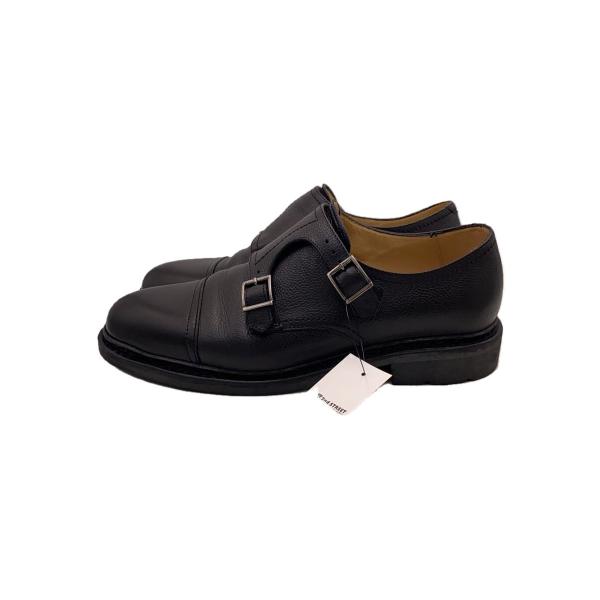 Paraboot◇Poe/ダブルモンク/Beams F 別注/シューズ/UK6/BLK