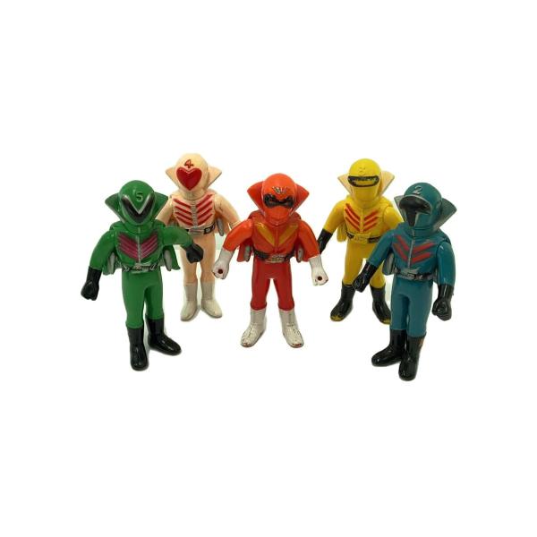 ★☆★当時物美品　ポピー　ゴレンジャー　フィギュア5体セット★☆★⑭ ssol-shopping_2333065167097