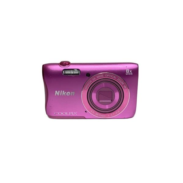 【美箱付完動品】Nikon COOLPIX S3700 ピンク　スレ有 Nikon◇デジタルカメラ COOLPIX S3700 [ピンク] : セカンドストリート