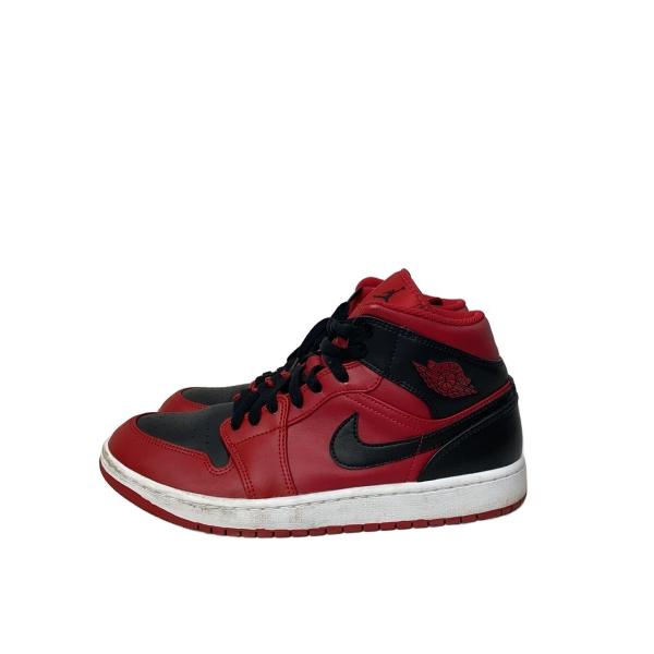 NIKE◆ハイカットスニーカー/26.5cm/RED/554724-660