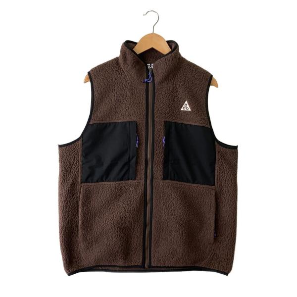NIKE ACG フリースベスト　XL NIKE ACG◇フリースベスト/L/ポリエステル/BRW/FN2449-237