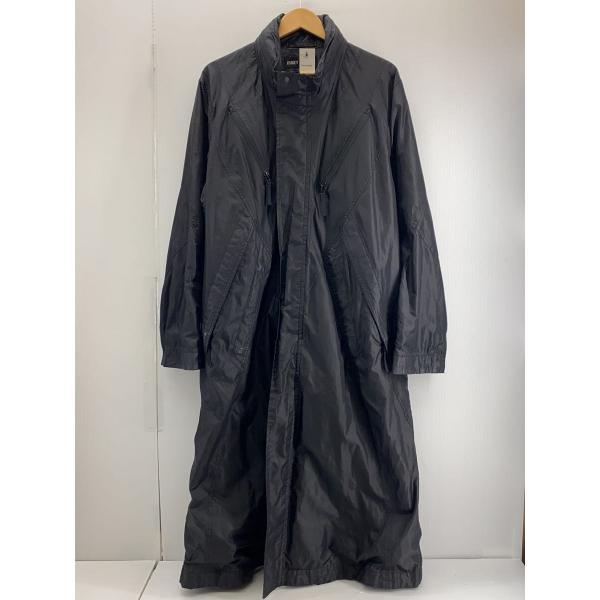 ISSEY MIYAKE◇コート/3/ナイロン/BLK/無地/me81fa125/パラシュート