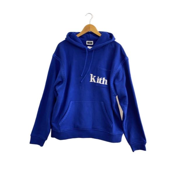 KITH◇パーカー/M/コットン/BLU/裏起毛// : セカンドストリートYahoo