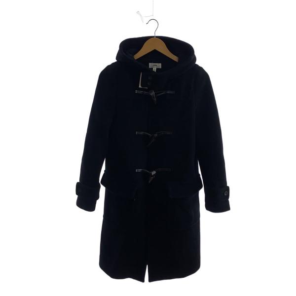 HYKE◇ダッフルコート/2/ウール/BLK/162-17031// : セカンドストリート