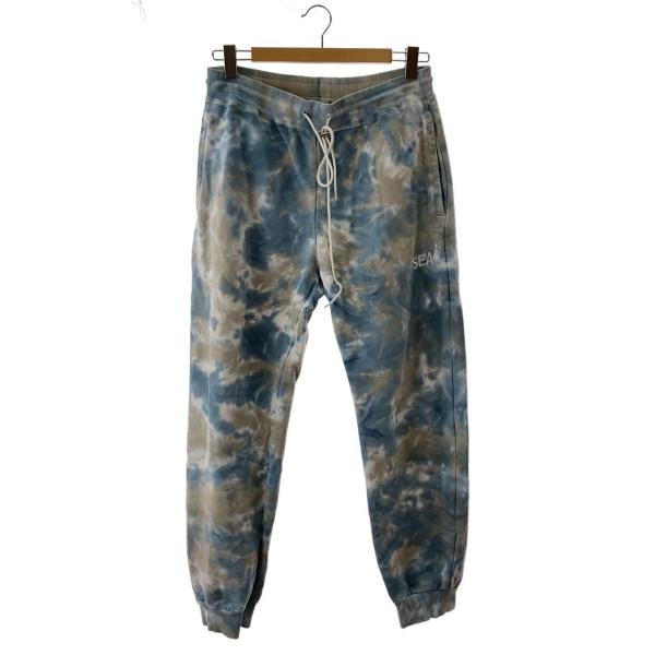 WIND AND SEA◇パーカー/M/コットン/BLU/総柄 : セカンドストリート