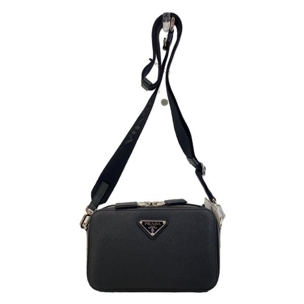 PRADA◇ショルダーバッグ/牛革/BLK// : セカンドストリートYahoo!店