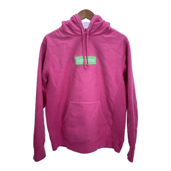 Supreme◇17AW/Box Logo Hooded Sweatshirt/パーカー/M/コットン Supreme◇17AW/Box Logo Hooded Sweatshirt/パーカー/M/コットン