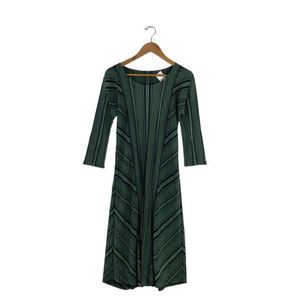 【未使用】PLEATS PLEASE ISSEY MIYAKE ワンピース PLEATS PLEASE ISSEY MIYAKE◇オープンネックロングワンピース/4