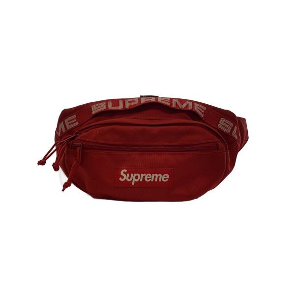 Supreme◇18SS/Waist Bag Cordura/ウエストバッグ/レッド : セカンド