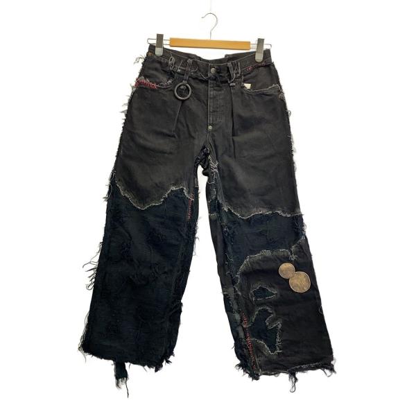 デニム リメイク パネル MINUS◇Slash Seam Lot 20603T From Coal Mine/リメイクデニムパンツ