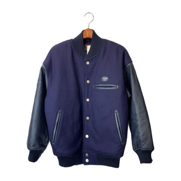 FAT◇SKOOKUM スタジャン/M/ウール/NVY/無地/F32120-JK01-AB