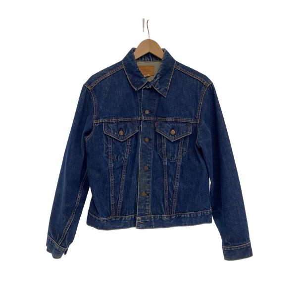 Levi's◇70s/70505/4th/布ケアタグ/ビッグサイズ/濃紺/Gジャン/44