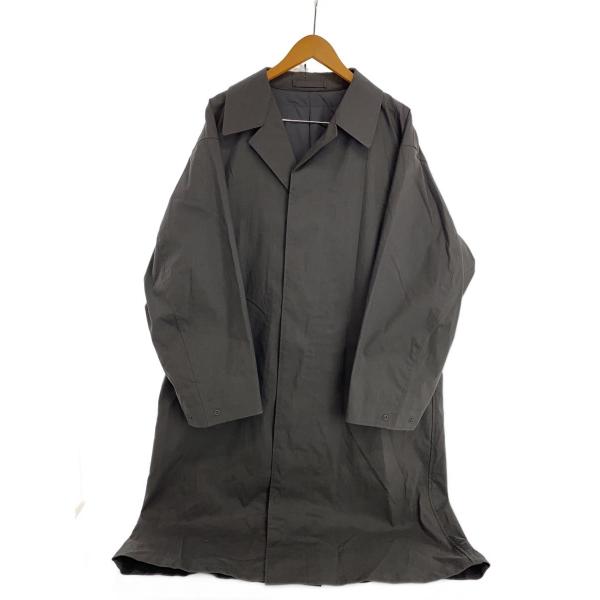 【未使用】UNIQLO U オーバーサイズステンカラーコート L グレー ユニクロU オーバーサイズステンカラーコート L グレー ユニクロ U