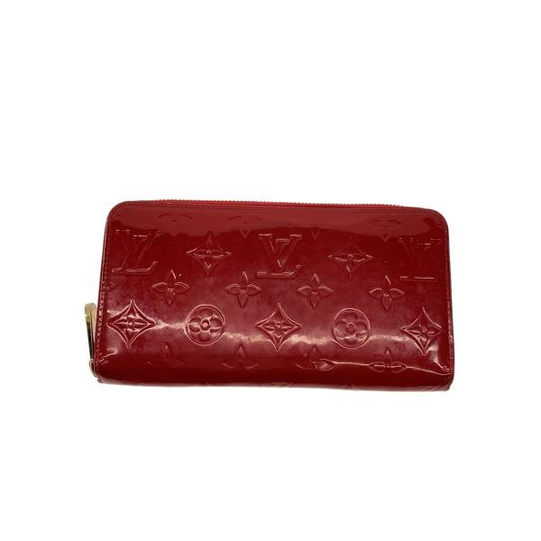 LOUIS VUITTON◇ジッピー・ウォレット_モノグラム・ヴェルニ/エナメル