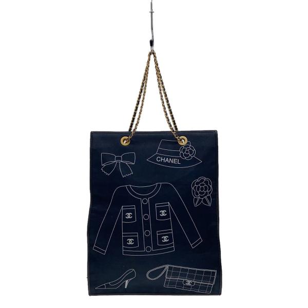 CHANEL トートバッグ キャンバス 総柄 ssol-shopping_2333344636771