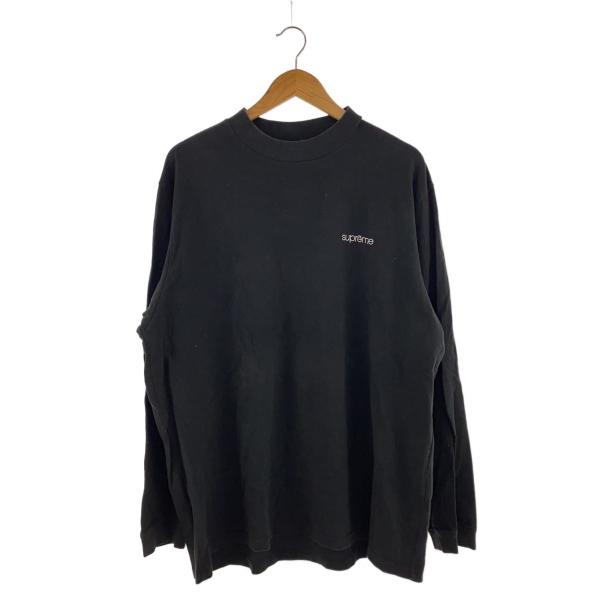 Supreme◇23AW/Mock Neck L/S Top/ロンT/長袖Tシャツ/XL/コットン
