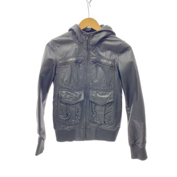 HYSTERIC GLAMOUR◇レザージャケット・ブルゾン/FREE/豚革/BRW/2LB