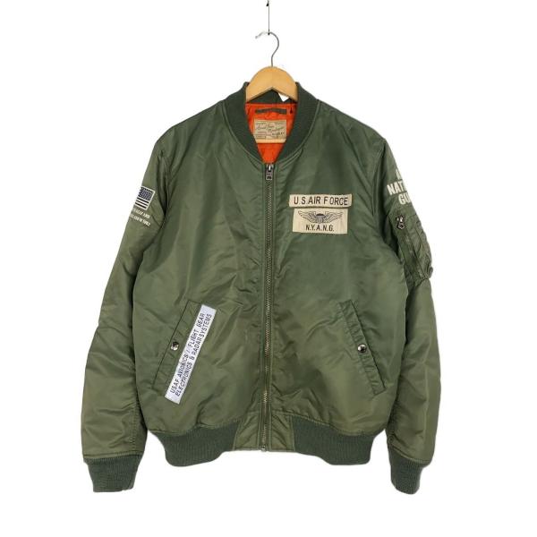 AVIREXMA1U.S.AIRFORCEナイロンフライトジャケットUSA製 AVIREXMA1U.S.AIRFORCEナイロンフライトジャケットUSA製