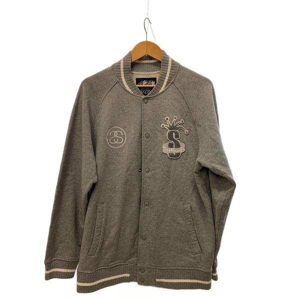 Stussy スタジャン グレー Stüssy スタジャン グレー Mサイズ