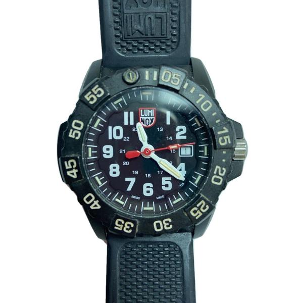 LUMINOX◇クォーツ腕時計/アナログ/ブラック/ブラック/3500-1GBq H-3
