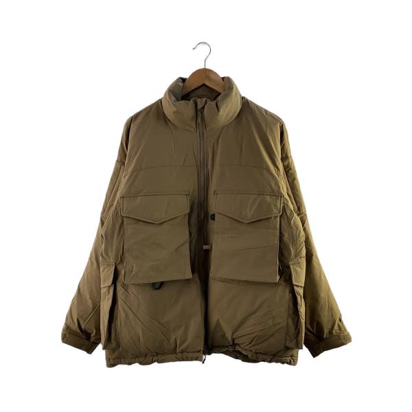 DAIWA PIER39◇PADDING MIL JACKET/S/ポリエステル/BEG/BW-24021W