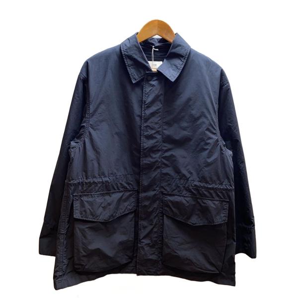 ATON◇24AW/AIR WEATHER FIELD COAT/2/ポリエステル/GRY/CMAGCW0800 