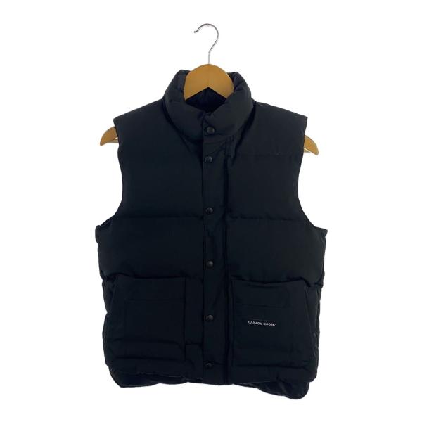 CANADA GOOSE◇ダウンジャケット/XS/ナイロン/BLK/無地/68F8490/ダウン
