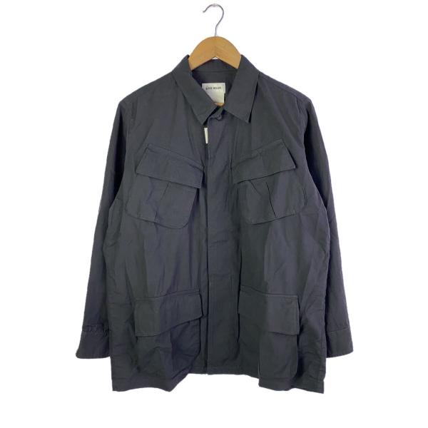 YAECA◇ジャケット/36/コットン/GRY/無地/25501/LIKE WEAR JUNGLE