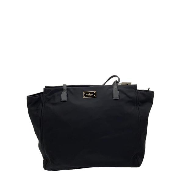 【最終価格】kate spade NEW YORK トートバッグ kate spade new york◇トートバッグ/ナイロン/BLK/無地/WKRU3526