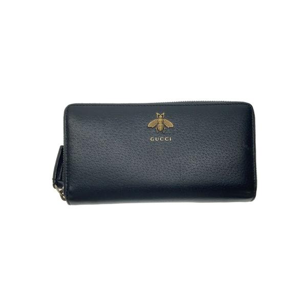 GUCCI◇長財布/レザー/BLK/メンズ : セカンドストリートYahoo!店
