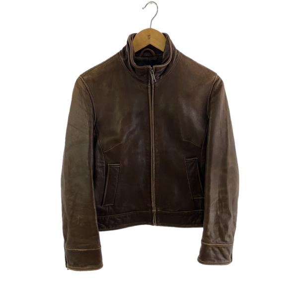 BANANA REPUBLIC◇レザージャケット・ブルゾン/使用感有り